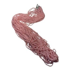 Pink Beaded Necklace